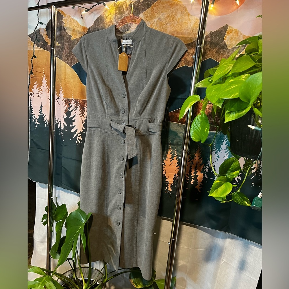 Gray Calvin Klein Dress